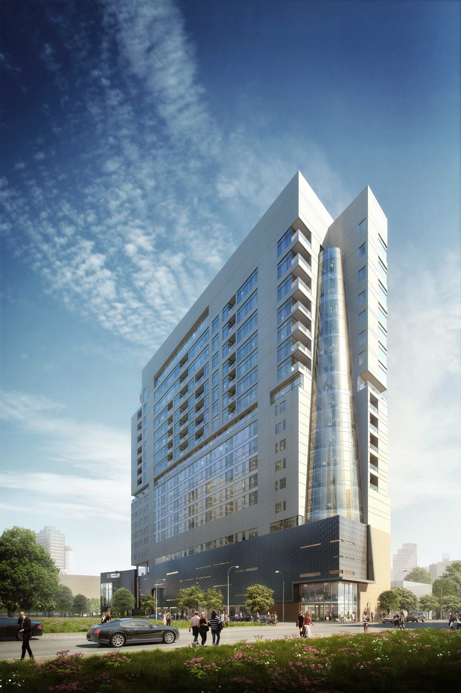 Antonio River Walk: Houston Developer Starts Hotel/Condo Tower on the San
