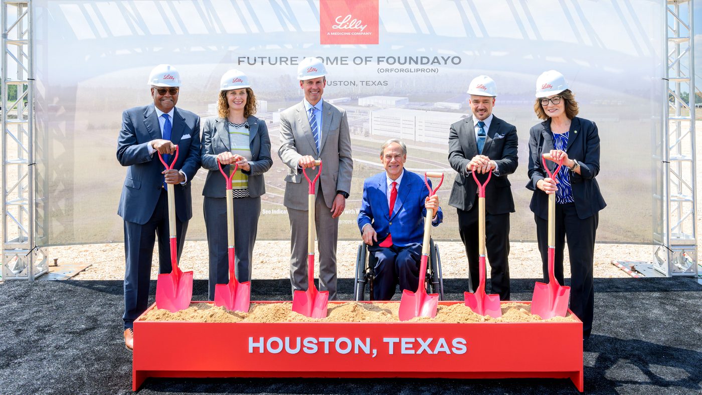 Eli Lilly Breaks Ground on Houston Plant