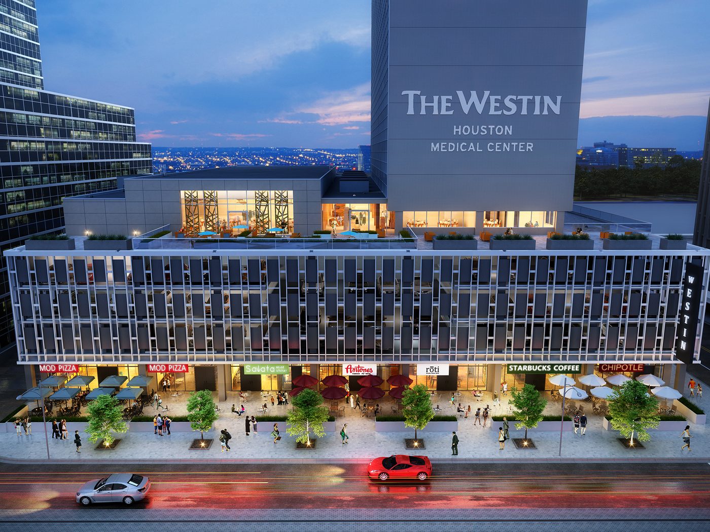 Houston Medical Center Hotel: Mid-Century Building Reopens as Westin