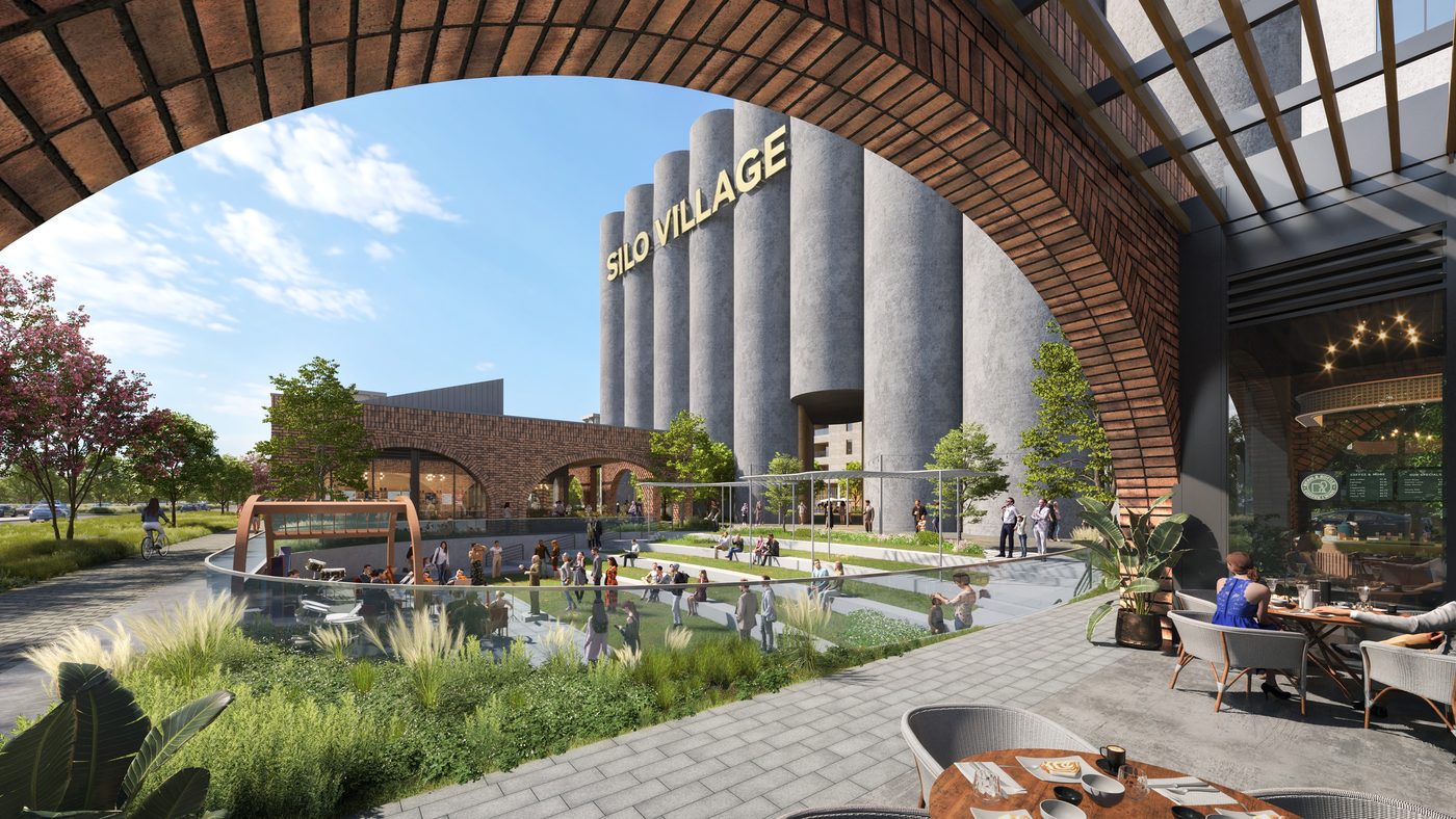 Moody Developing Historic Silo Site on Katy Freeway