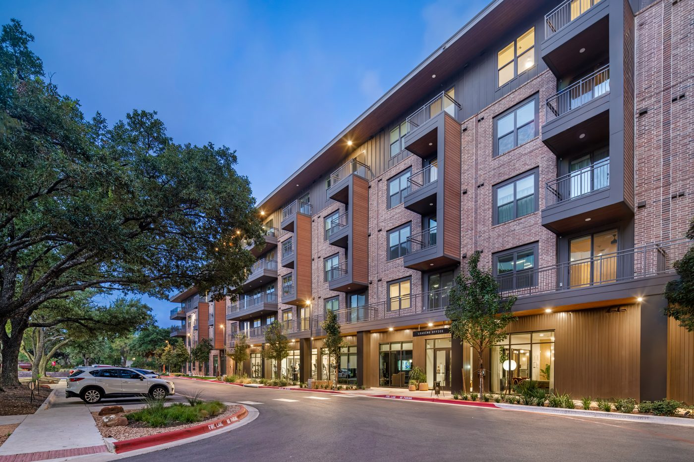 The Waylon apartments at 7618 Burnet Road in Austin.